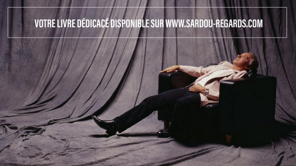 Le livre "Sardou - Regards", préfacé par Michel Sardou, est disponible